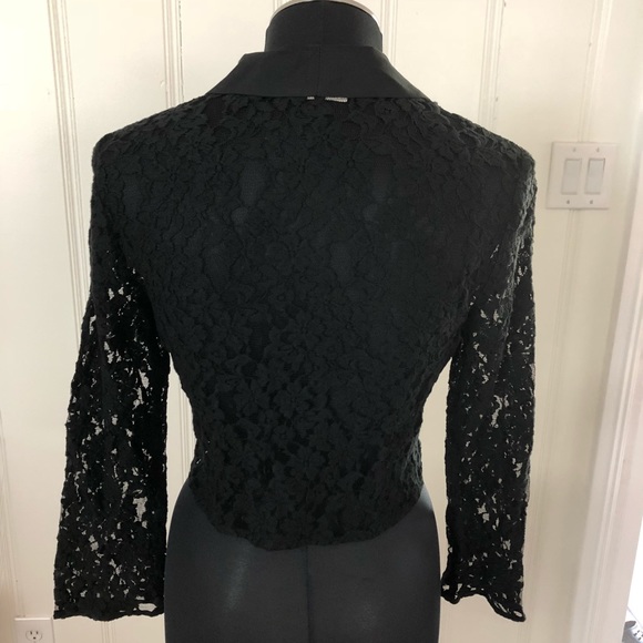 NWOT Chandi & Lia black lace jacket - Picture 4 of 5